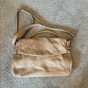 Kate Spade Tan Crossbody Bag with Soft Structure